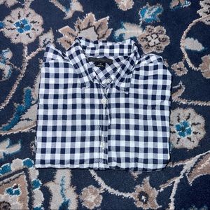 J.Crew Gingham Button Up